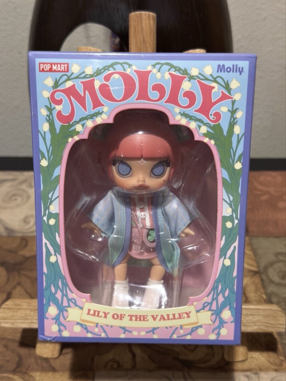 New POPMART MOLLY Lily of the Valley Action Figure Sealed in Box Authentic